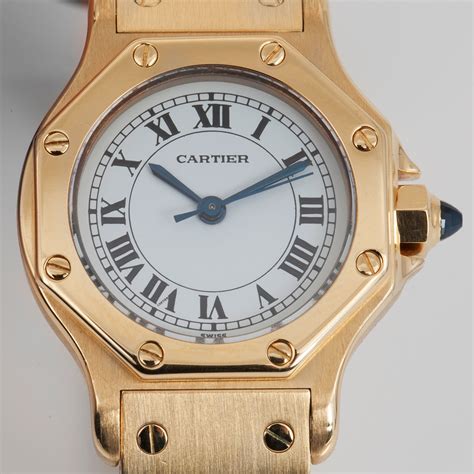 cartier santos watch serial number